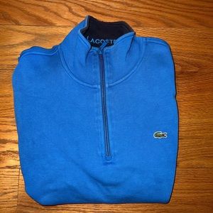 Lacoste Blue Quarterzip